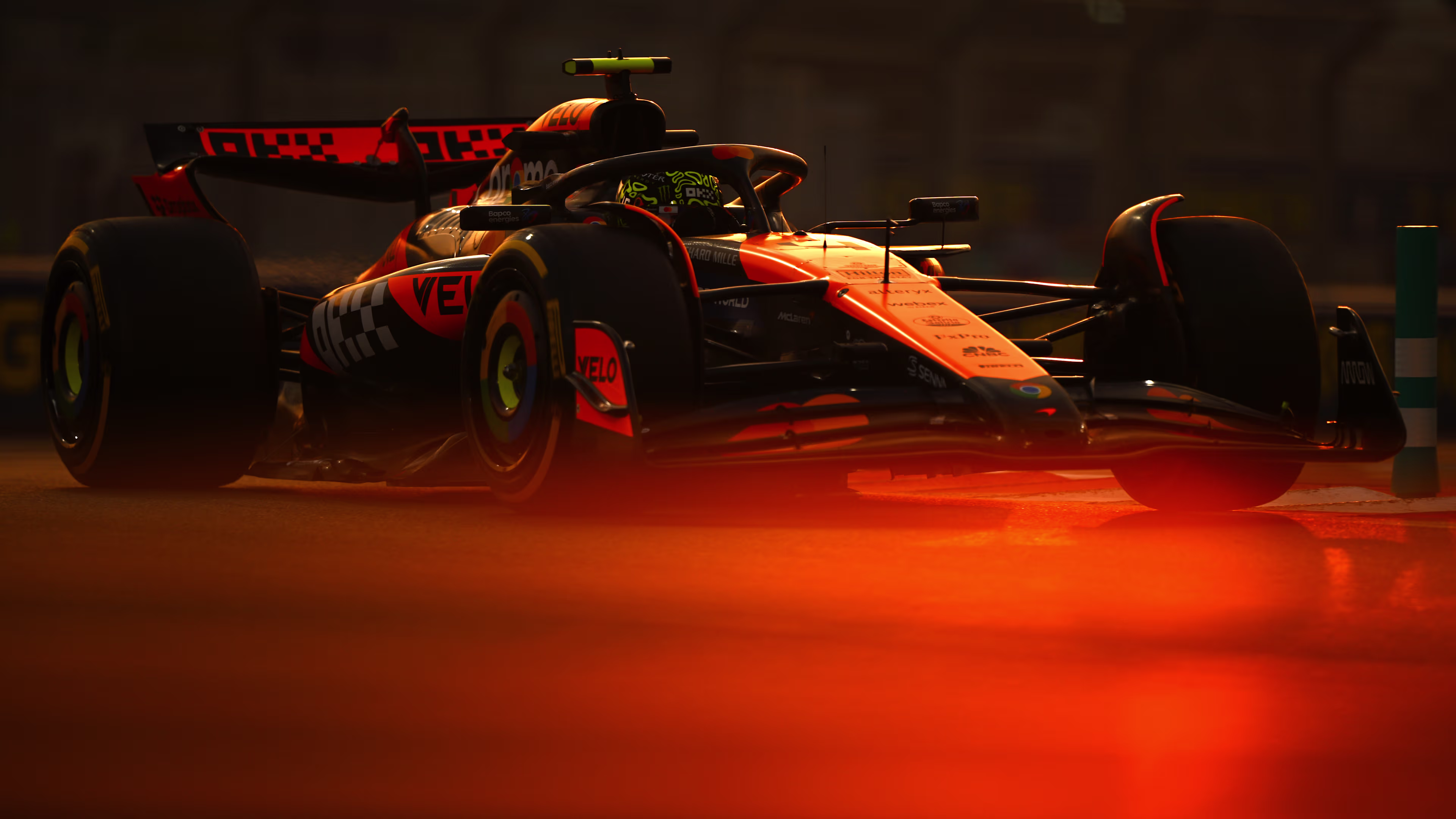 Featured image for Norris Dominates Abu Dhabi Practice as McLaren Shines