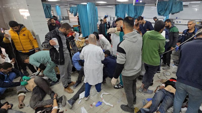 Israeli Strike on Gaza Hospital Leaves Doctors and Patients Dead, WHO Reports No Warning