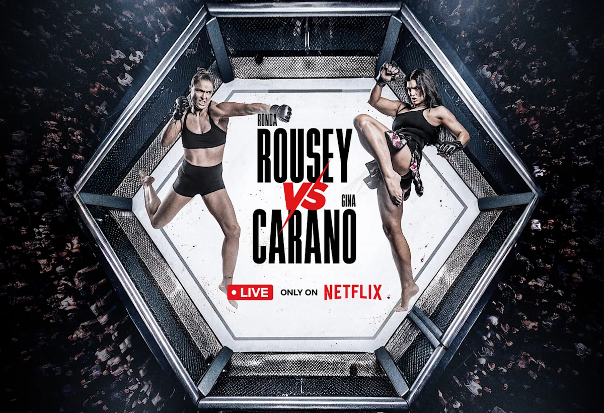 Netflix to stream its first live MMA bout: Rousey vs Carano