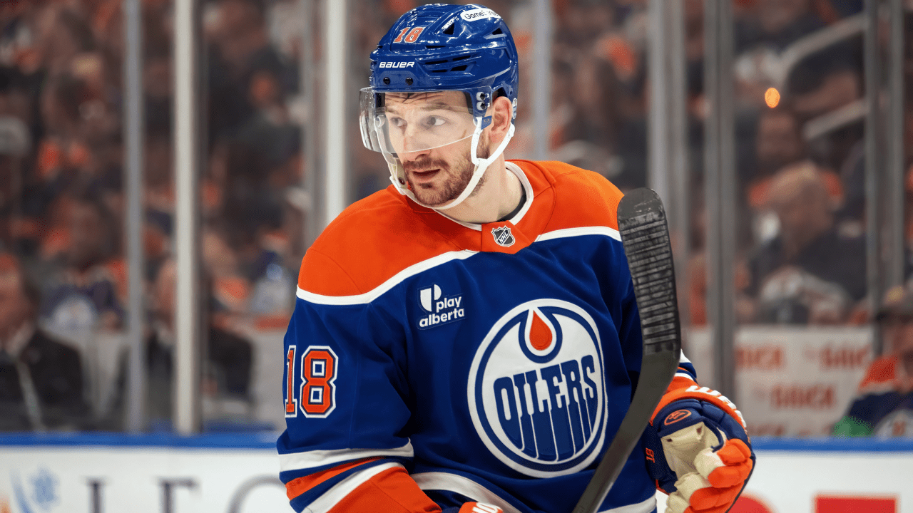 Featured image for Oilers' Playoff Hopes Diminish as Hyman Likely Out for Remainder