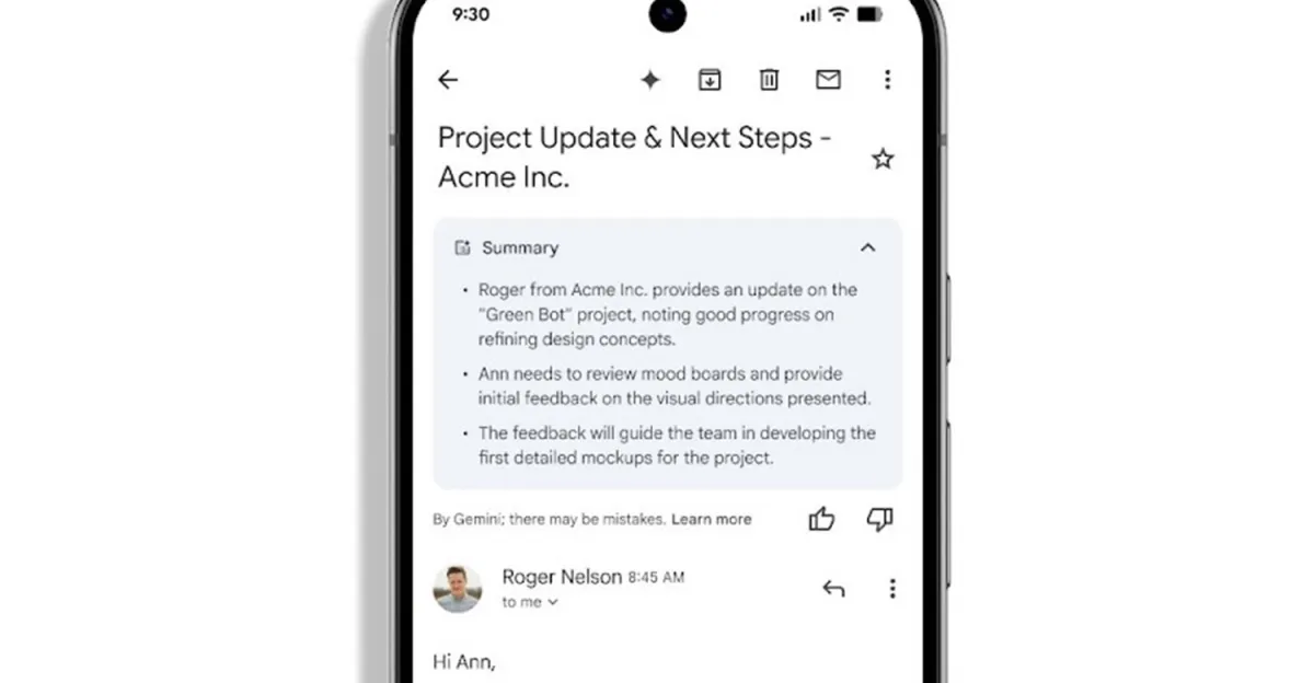 Featured image for Gmail Introduces Automatic AI Summary Cards with Gemini