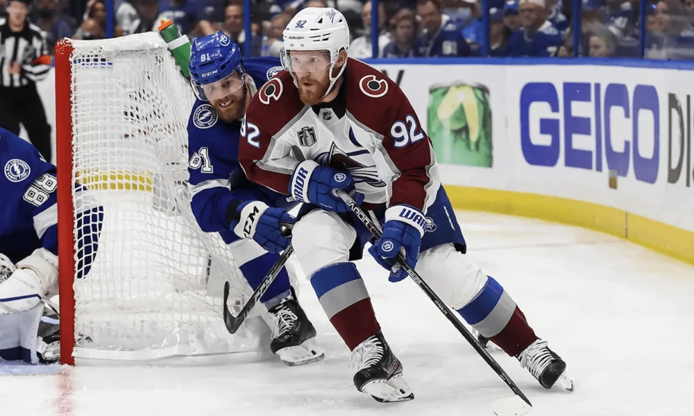 Gabriel Landeskog ruled out of Avalanche's Stanley Cup playoff run.