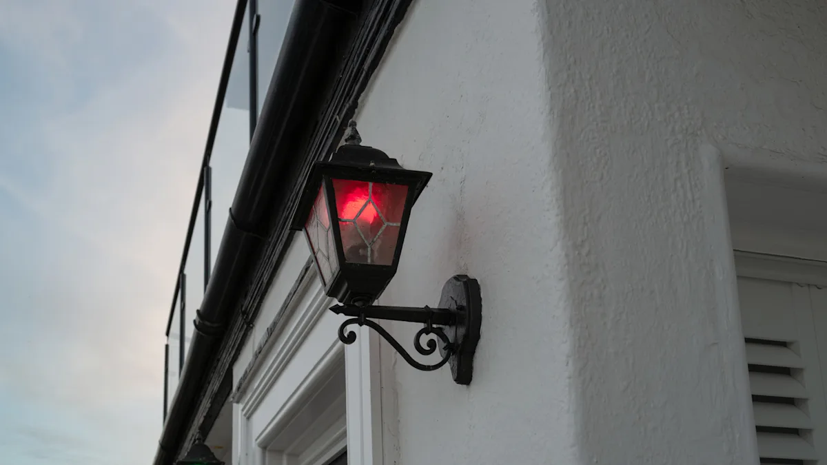 Featured image for Significance of a Red Porch Light on a Home