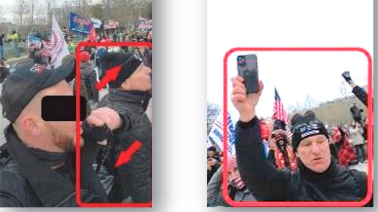 Funeral home co-owner arrested for assaulting officers during Jan. 6 riot.