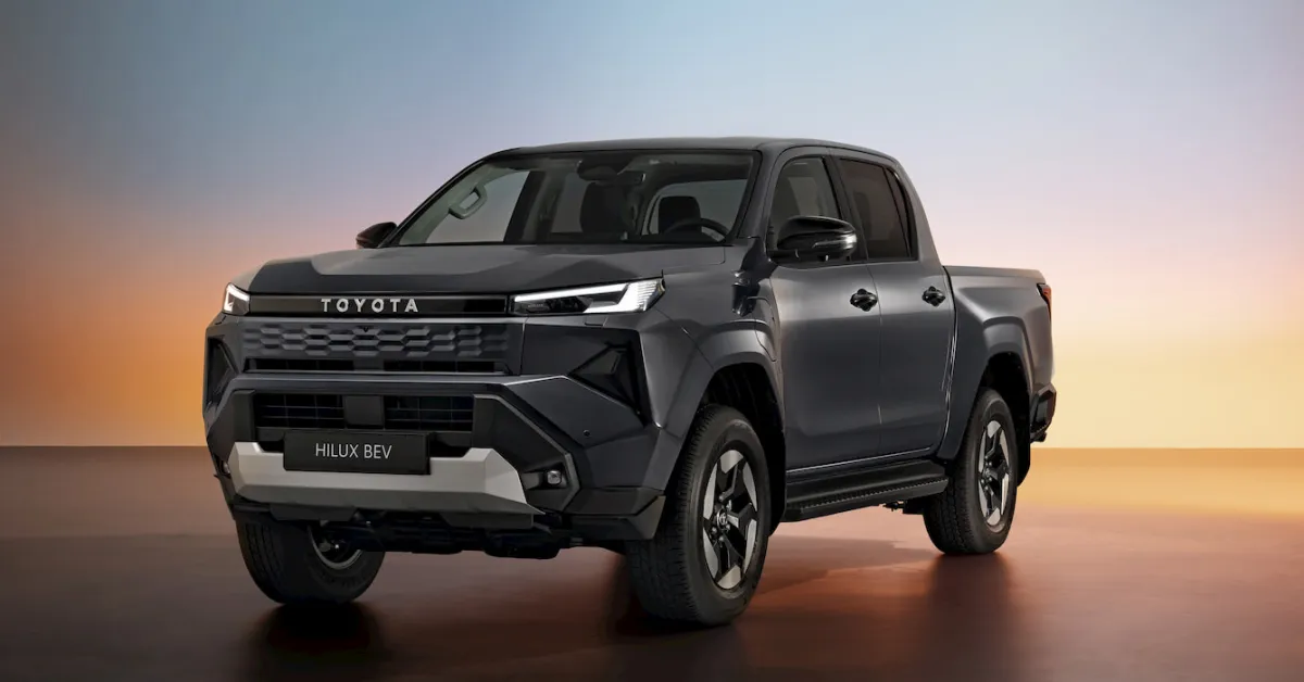 Featured image for Toyota Unveils Electric Hilux Pickup Set for Next June