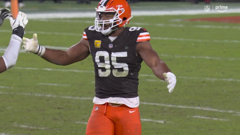 Featured image for Myles Garrett Declares Himself Top NFL Edge Defender After Dominant Performance