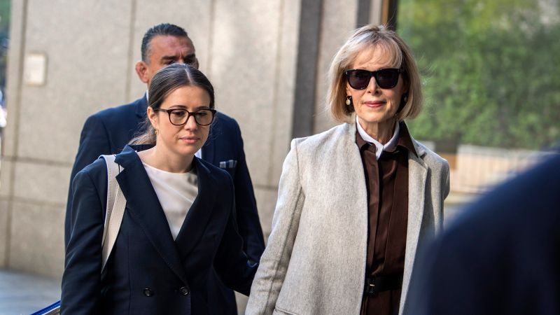 E. Jean Carroll testifies in trial accusing Trump of rape.