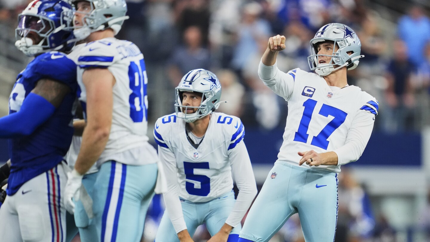 Featured image for Schottenheimer praises Aubrey’s 70-yard field goal potential amid Week 2 NFL highlights