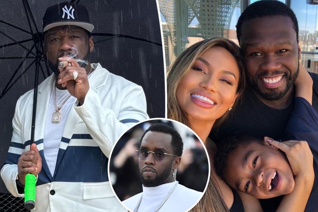 Featured image for "Diddy's Lawsuit Allegations: 50 Cent Reacts to Ex Daphne Joy's Involvement"