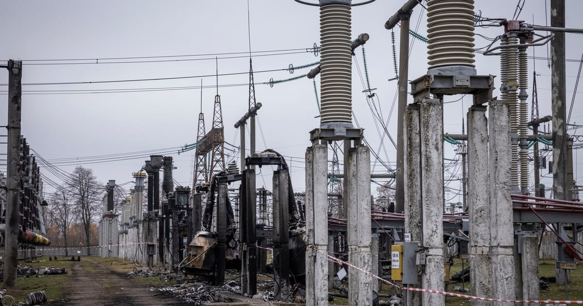 "Russia Launches Major Assault on Ukraine's Energy Grid"
