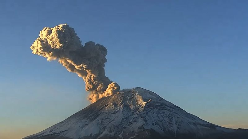 Featured image for Mexico City's Volcanic Eruptions Cause School Closures.