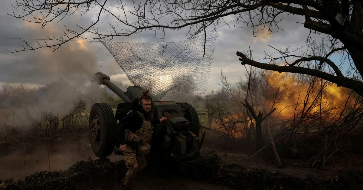Ukrainian forces reclaim territory from Russian troops in Bakhmut.