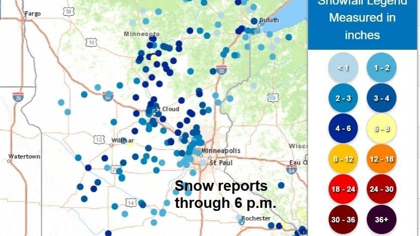 Featured image for Winter storm brings hazardous snow and strong winds to Monday morning commute.
