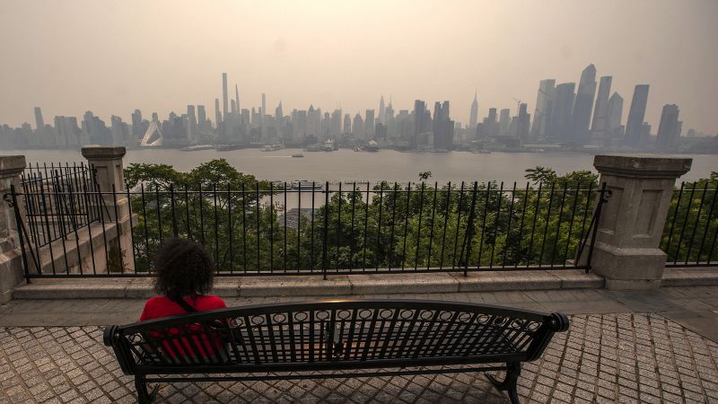 Smoke causes flight delays and ground stops at NYC airports.