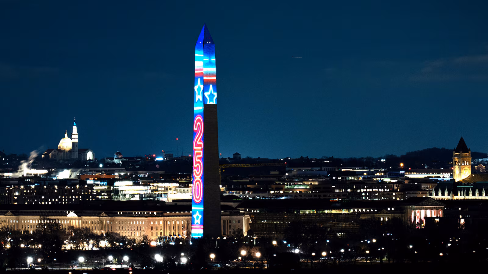 Featured image for Washington Monument to Illuminate for America's 250th Celebration