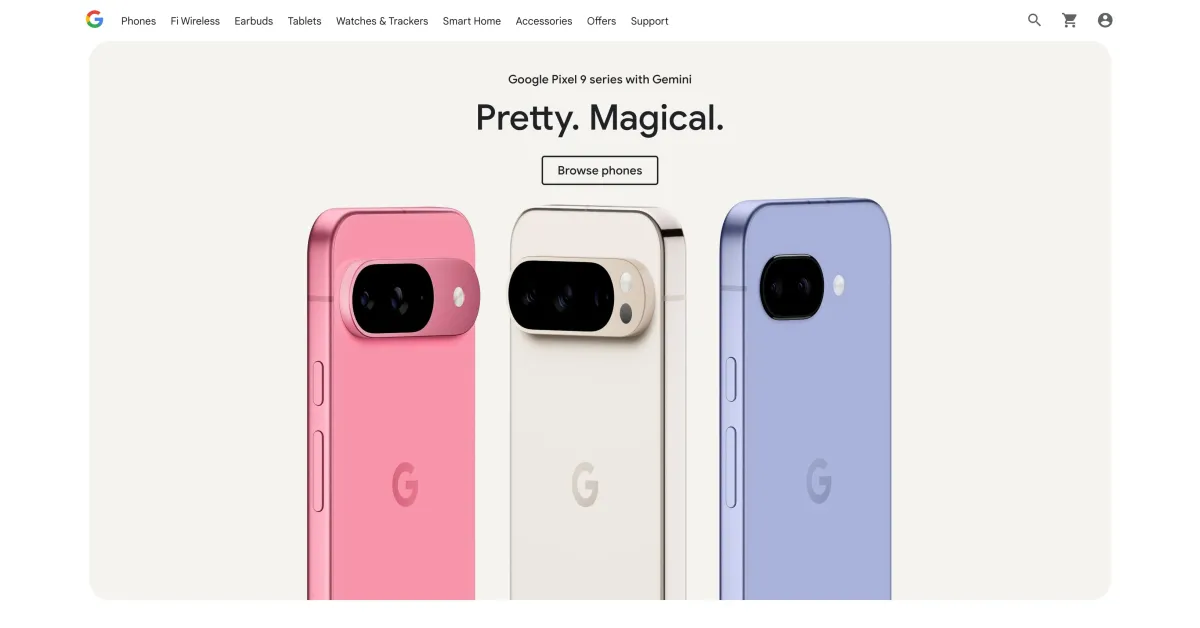 Featured image for Google Store Features 'Fi Wireless' Prominently