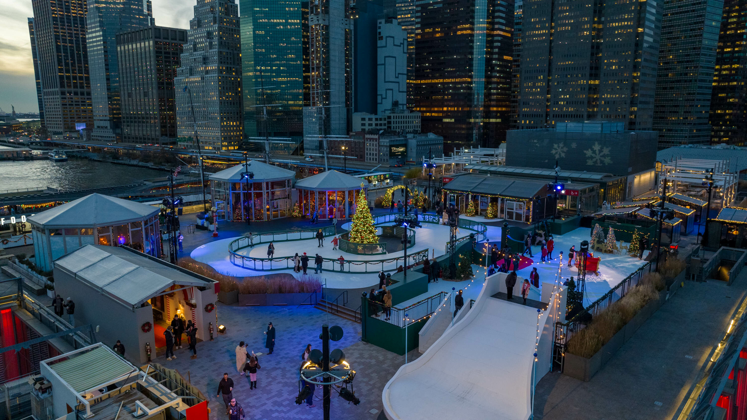 Featured image for "Controversy Surrounds Disney's Winter Wonderland Transformation at NYC's Pier 17"