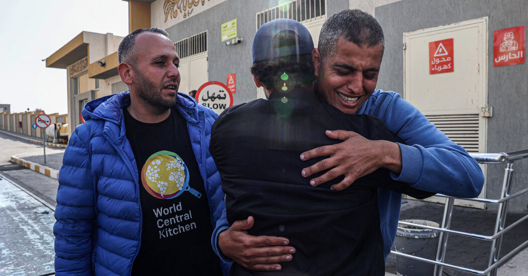 "Israeli Strike Kills 7 Aid Workers in Gaza, Halts Food Delivery: Live Updates"