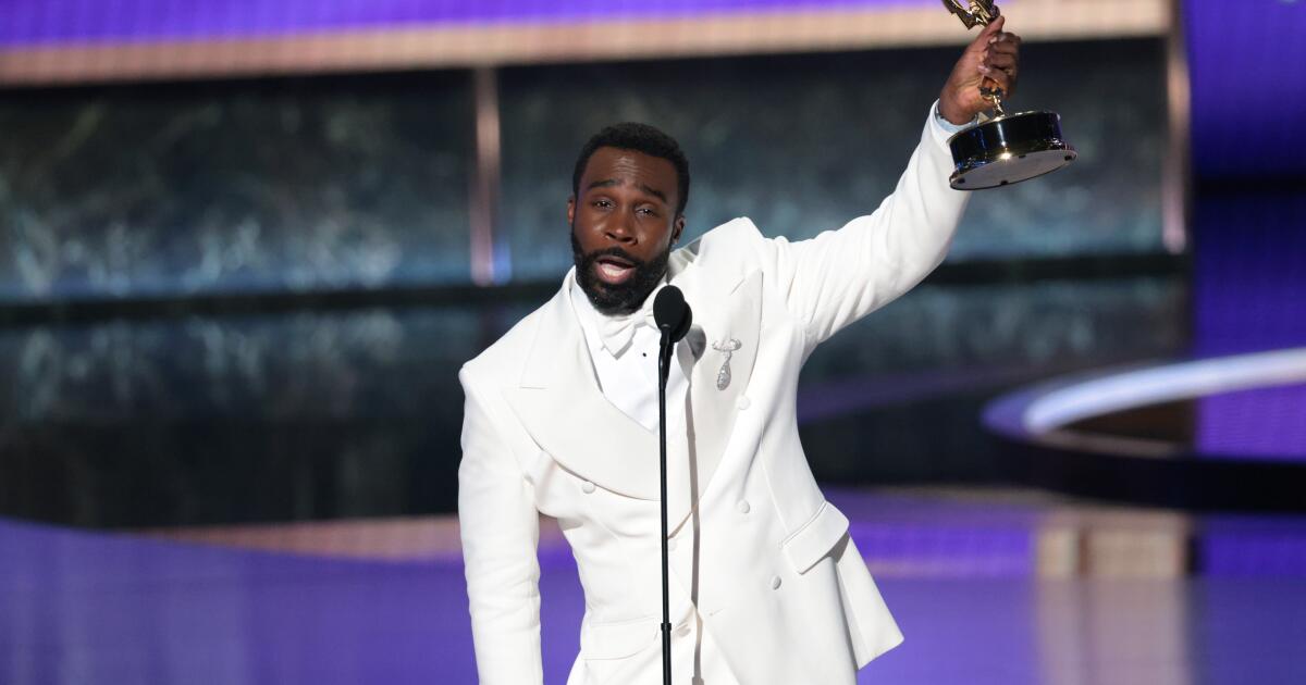 Featured image for Tramell Tillman Makes Emmy History as Stephen Colbert Faces Job Hunt