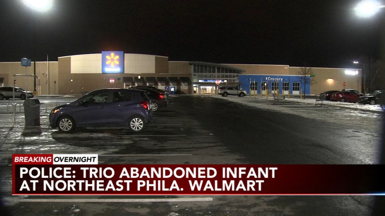 Infant Abandoned in Philadelphia Walmart Theft Spree