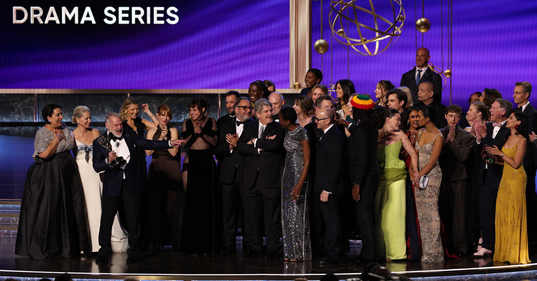 Featured image for 2025 Emmy Winners: 'The Studio' and 'The Pitt' Lead the Night