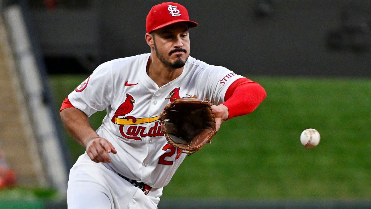 Featured image for Nolan Arenado Open to First Base Switch Amid Cardinals Trade Talks