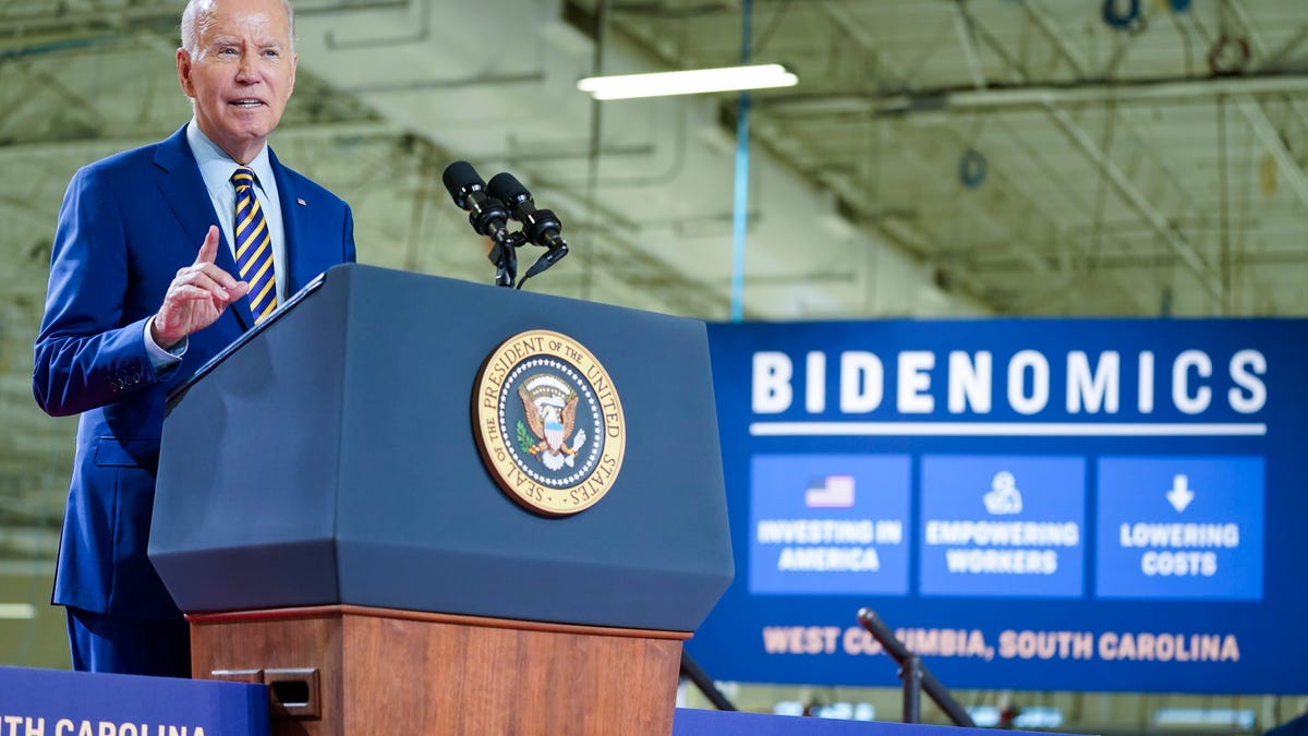 "Biden Criticizes Marjorie Taylor Greene's Vote on Inflation Reduction Act"