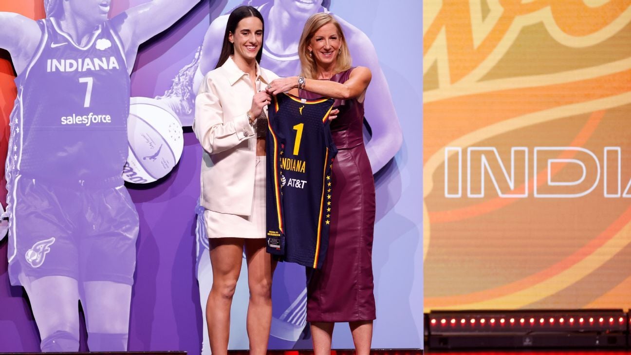 Featured image for "Caitlin Clark Makes History as No. 1 Pick in 2024 WNBA Draft"