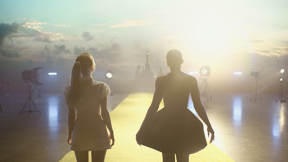 Featured image for Ariana Grande and Cynthia Erivo Share 'Wicked' Journey in New Promo