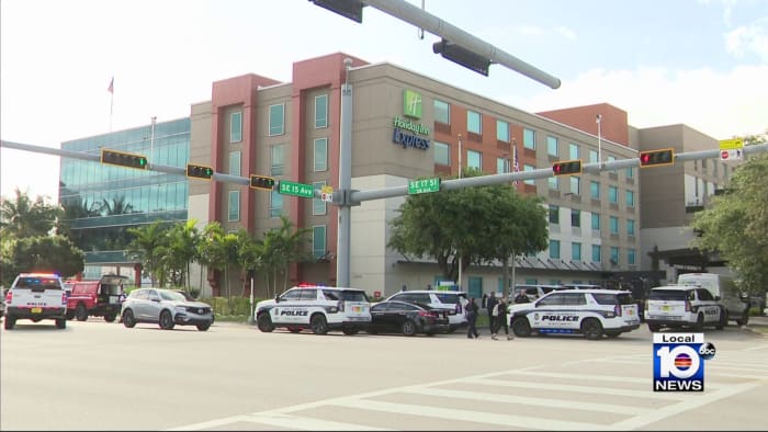 Featured image for "Fort Lauderdale Police Officer Wounded in Hotel Shooting; Suspect Killed"