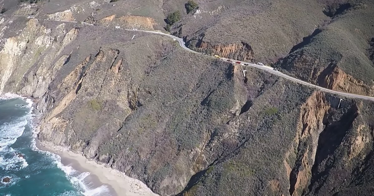 Featured image for Driver rescued after 2-day ordeal on California's Big Sur cliff