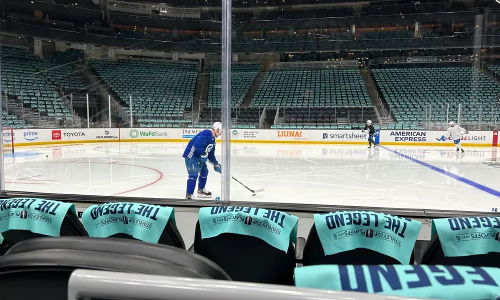 Kraken and Avalanche face off in pivotal Game 3 of NHL playoffs.