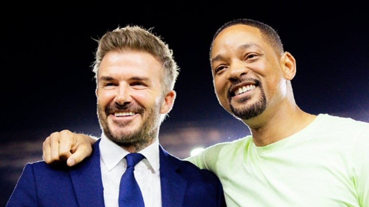 "Inter Miami's Star-Studded Debut: Messi and Beckham Share Laughs Ahead of Victory"