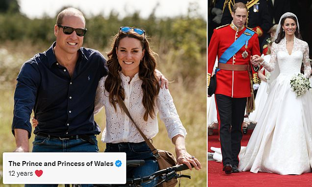 Featured image for "Royal Couple Shares Unseen Anniversary Photo After 12 Years of Marriage"