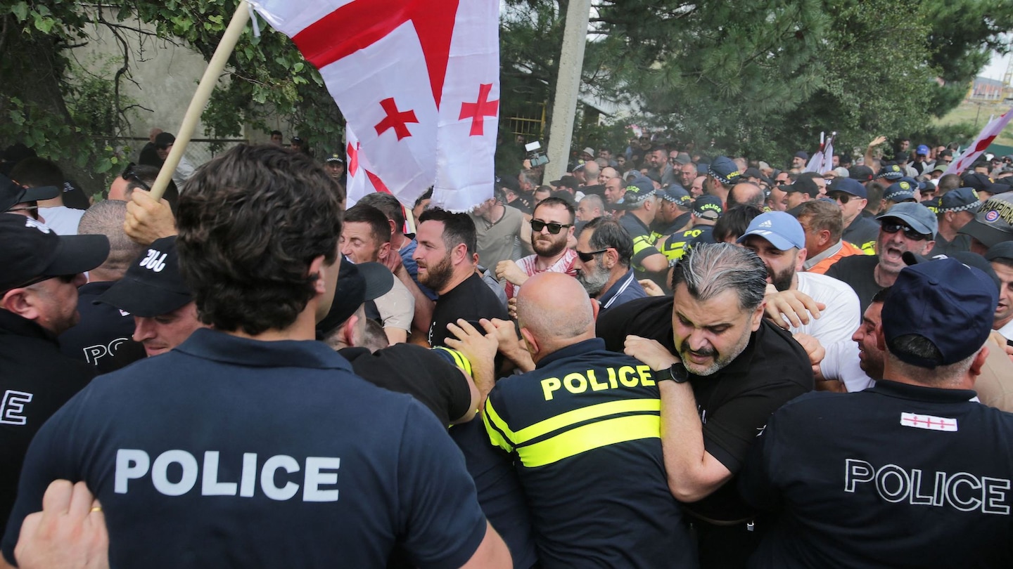 Tbilisi Pride Festival Canceled as Anti-LGBTQ Mob Storms Event