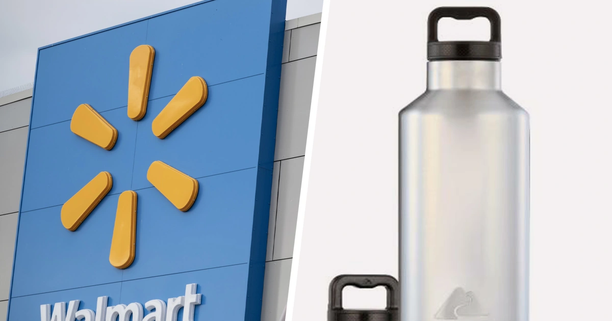 Featured image for Walmart Recalls 850,000 Water Bottles Over Safety Concerns and Vision Loss