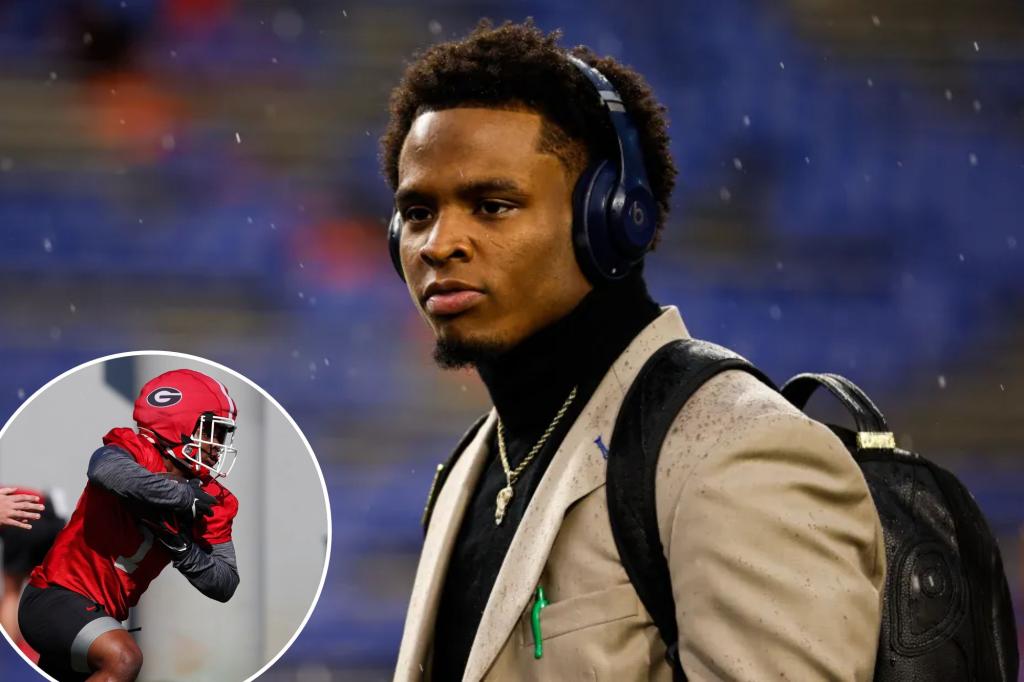 Featured image for "Georgia RB Trevor Etienne Faces Consequences After DUI Arrest"