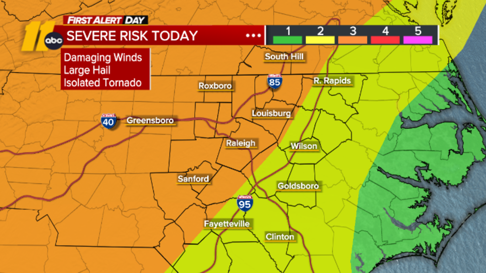 Featured image for Severe Storms and Extreme Heat Expected in NC and SC
