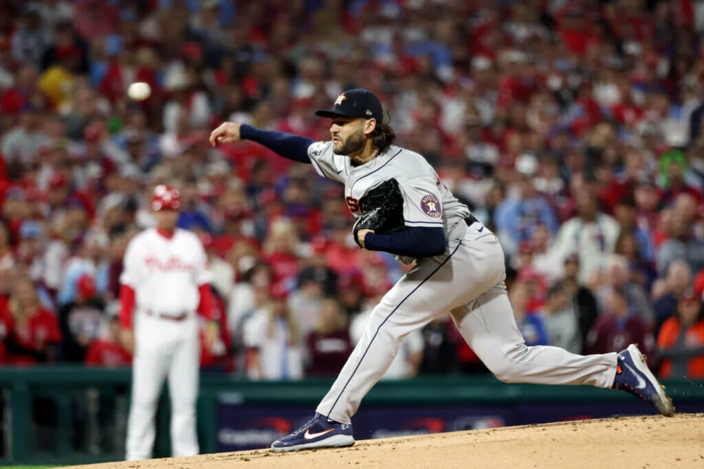 Astros' Lance McCullers Jr. out for season after forearm surgery.