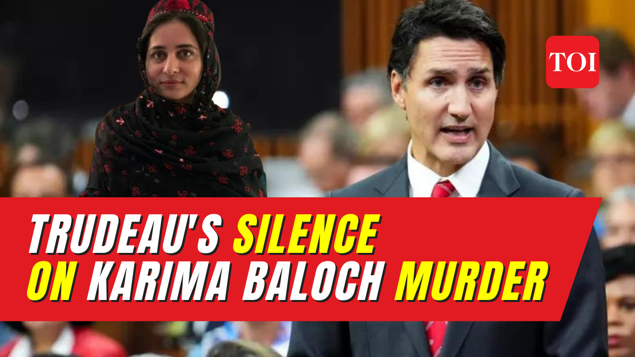 Baloch Group Calls Out Trudeau's Silence on Karima Baloch Murder Amid India-Canada Diplomatic Row