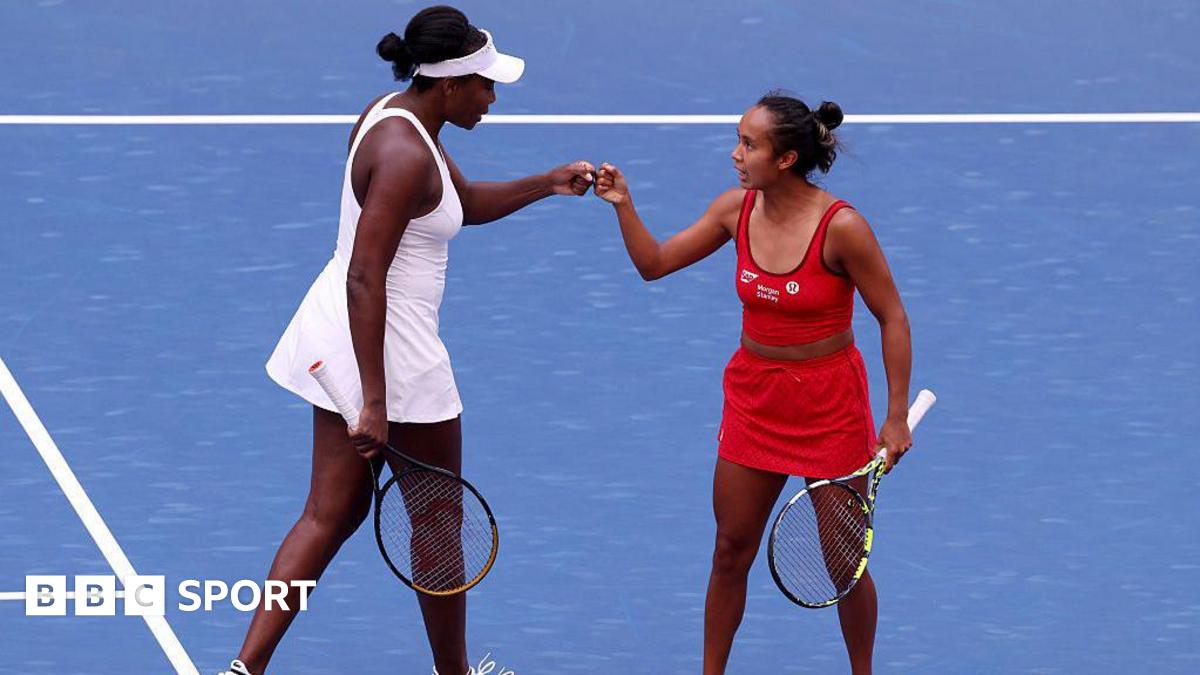 Featured image for Venus Williams and Leylah Fernandez Shine in US Open Doubles Debut