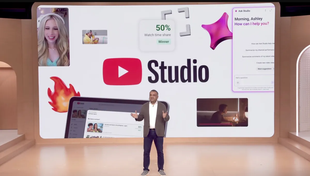 Featured image for Made on YouTube: Studio, Live, and AI Innovations Unveiled