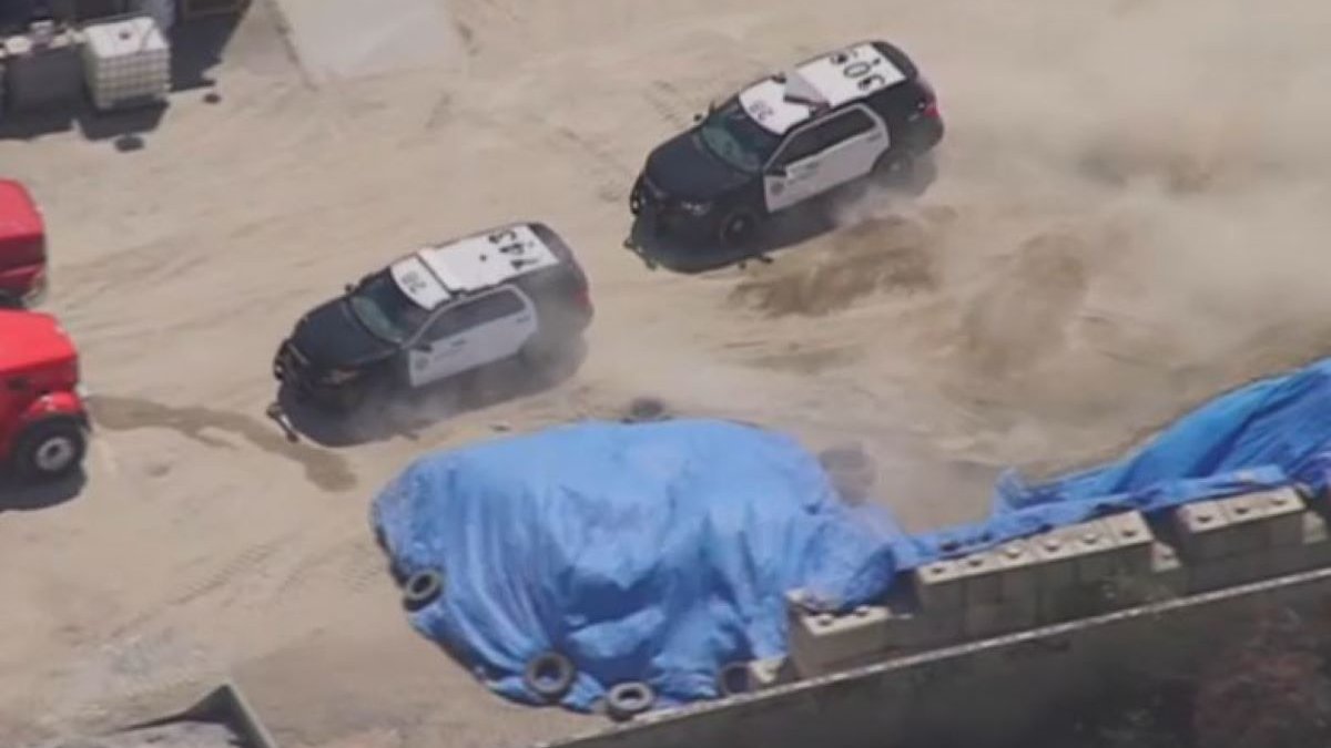 Stolen Sheriff's SUV Leads to High-Speed Pursuit in LA and OC