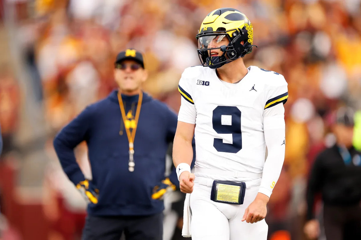 "Assessing J.J. McCarthy's Rising Odds in the 2024 NFL Draft"