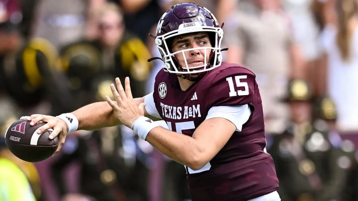 "Max Johnson's Stellar Performance as Texas A&M's QB Rescues SEC Victory after Conner Weigman's Injury"