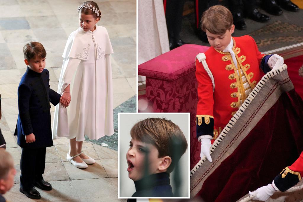 Royal Children and Celebrities Attend King Charles' Coronation