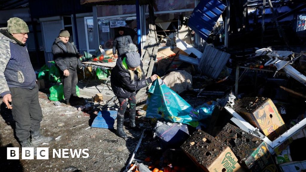 "Deadly Market Blast in Russian-Controlled Donetsk, Ukraine"
