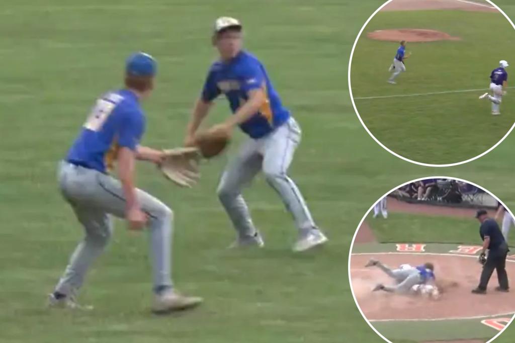 Featured image for Ohio HS Outfielder's Viral Home Plate Tag Stuns Fans