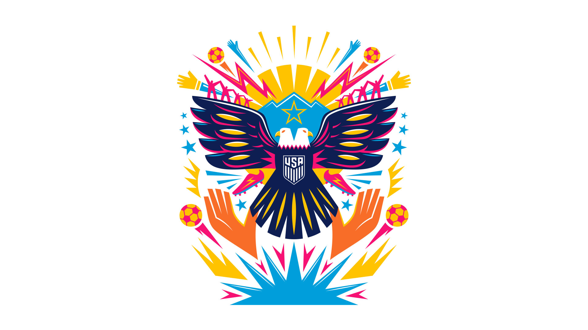 Featured image for "U.S. Soccer and AT&T Join Forces with Artist Luis Pinto and USMNT Forward Ricardo Pepi for Hispanic Heritage Month Campaign"