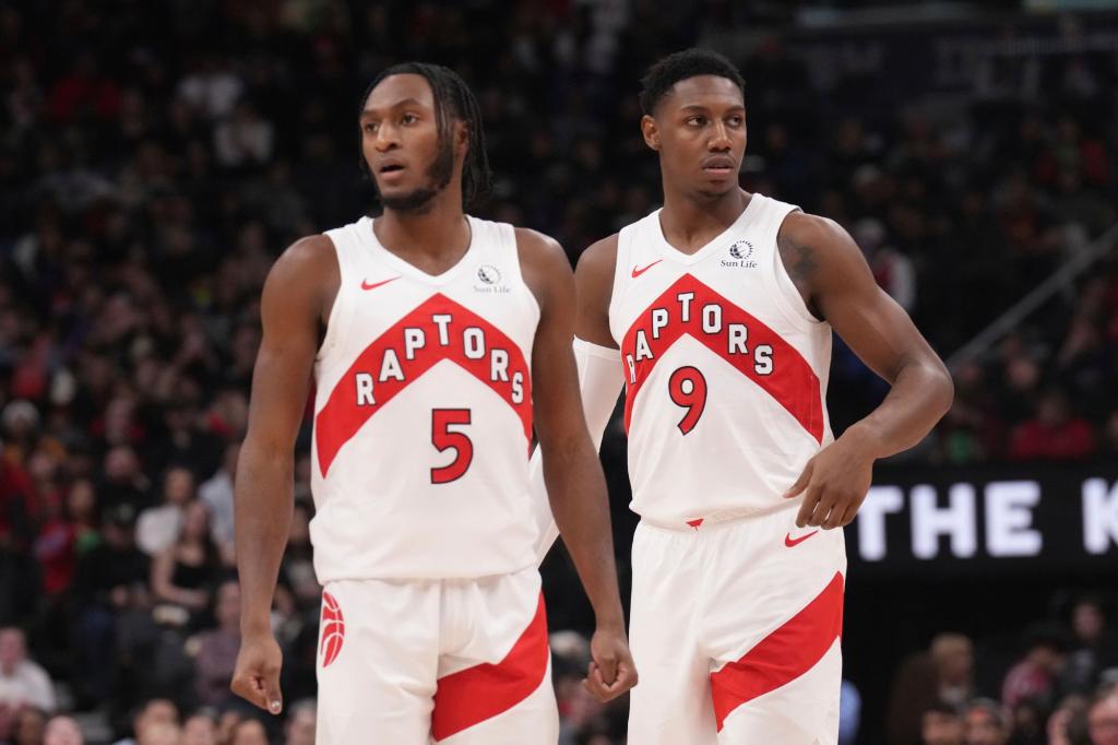 Featured image for "RJ Barrett and Immanuel Quickley Shine as Revamped Raptors Edge Out Cavaliers in New Year Clash"